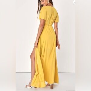 golden yellow dresses for women The Golden Dress  Dona Matoshi